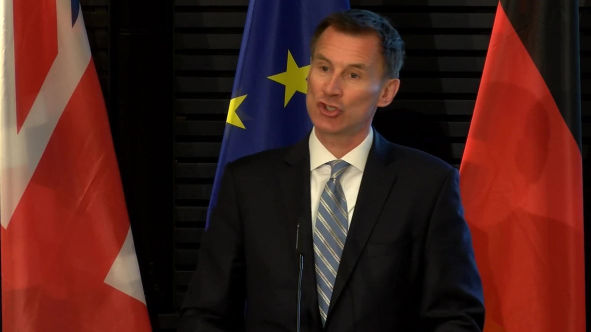 Germany: 'Smooth and orderly Brexit is profoundly necessary' - UK FM Hunt