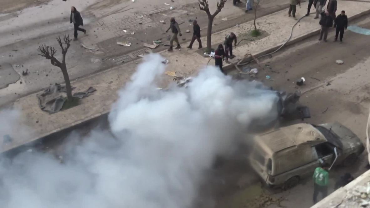 Siria: Explosión de coche bomba en Afrin