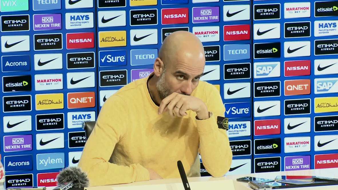 UK: Guardiola says Chelsea's transfer ban won't have 'any impact' on EFL Cup final