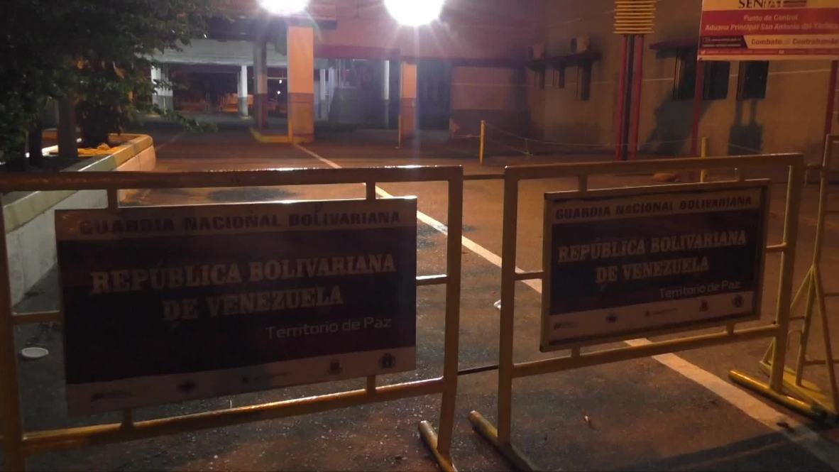 Venezuela: Caracas cierra puentes fronterizos con Colombia ante 'amenazas'
