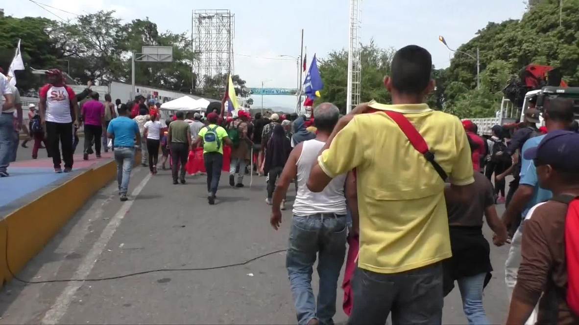 Venezuela: Assembly President Diosdado Cabello 'hoping for peace' at Tachira border