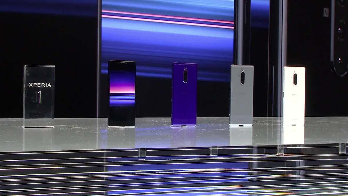 España: Sony presenta Xperia 1 con pantalla ultrapanorámica