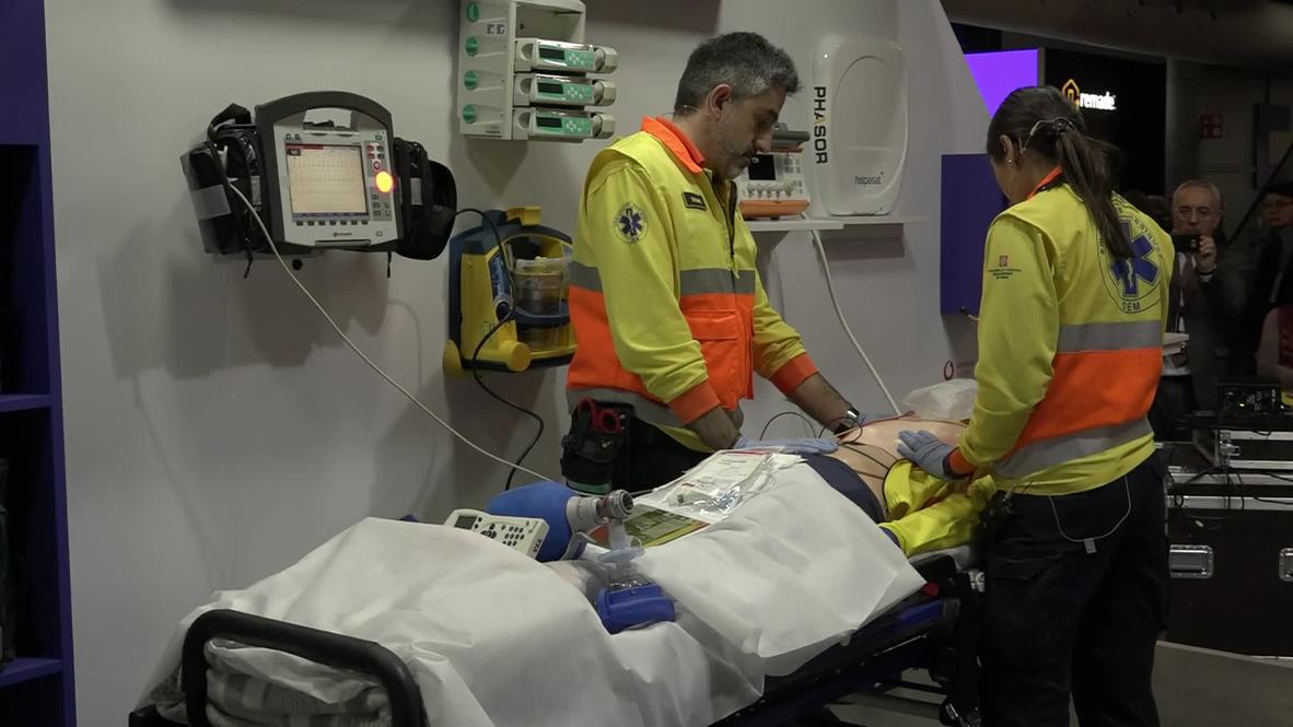 Spain: 5G-connected ambulance unveiled at Barcelona Mobile World Congress