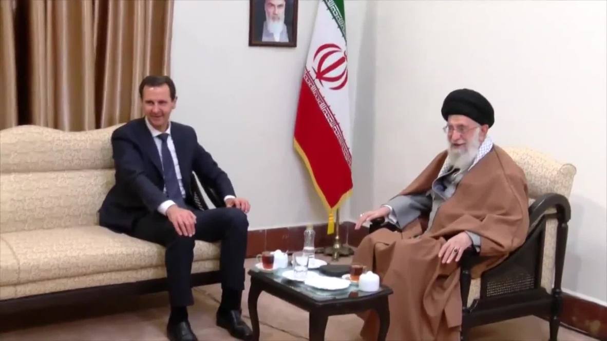 Iran: Assad meets with Khamenei in Tehran