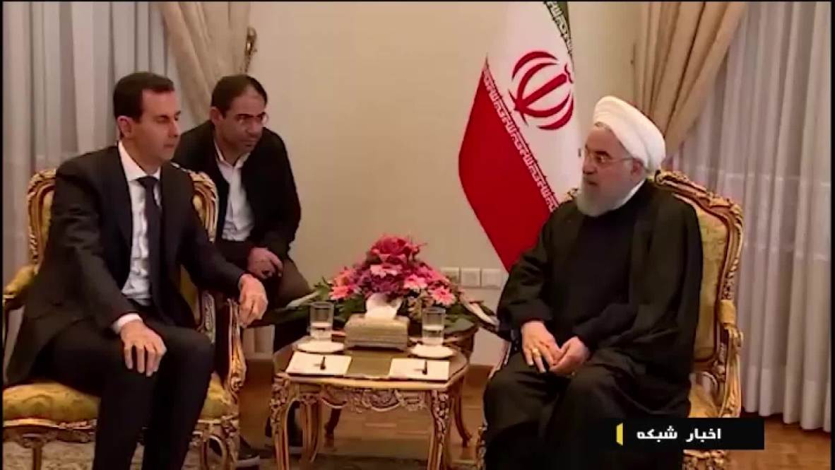 Iran: Assad and Rouhani hold talks in Tehran