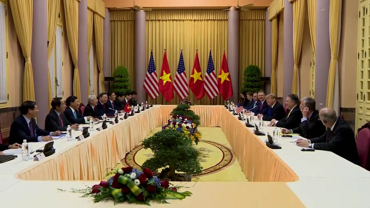 Vietnam: Trump se reúne con el líder de Vietnam