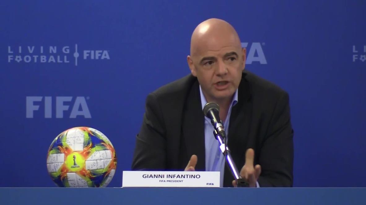 Italy: 48-team World Cup 2022 still a possibility, says FIFA president