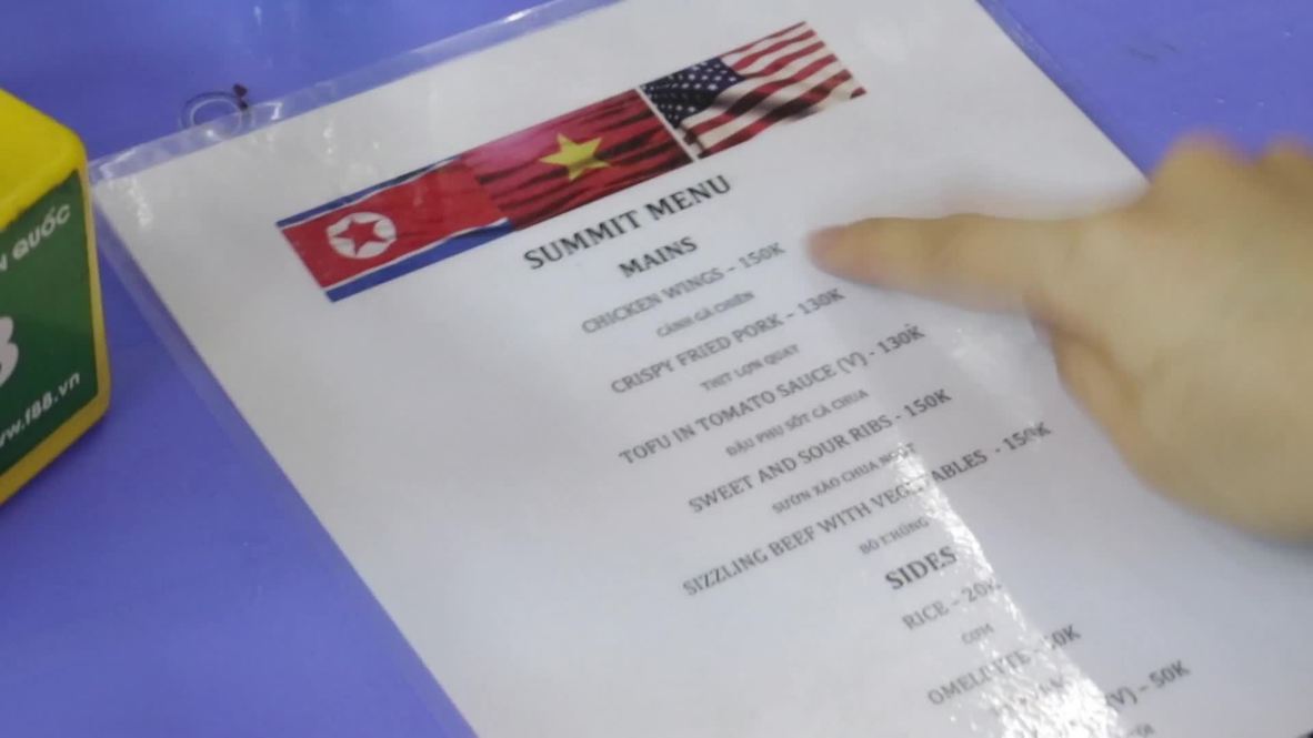 When Donald met Jong-un: Hanoi eatery serves up special summit menu