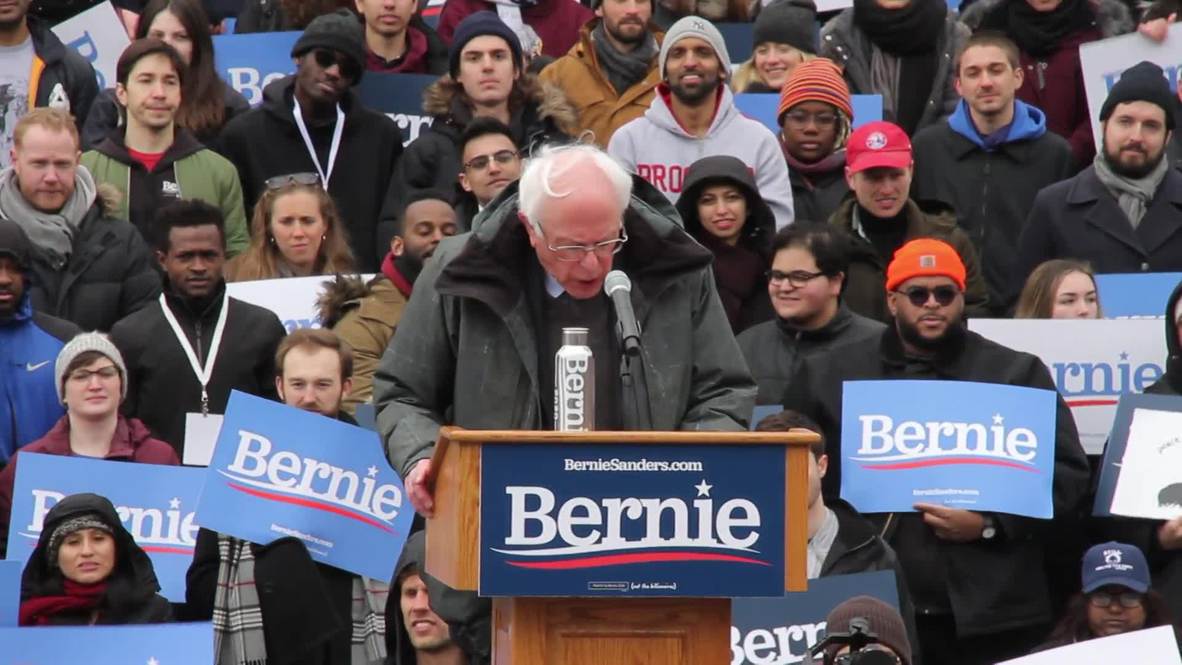 USA: Trump 'the most dangerous president' – Bernie Sanders kicks off 2020 bid