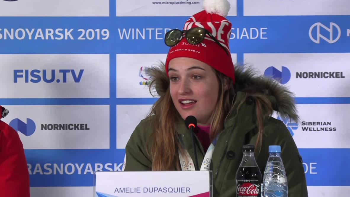 Russia: Super-G winners comment on Universiade triumph