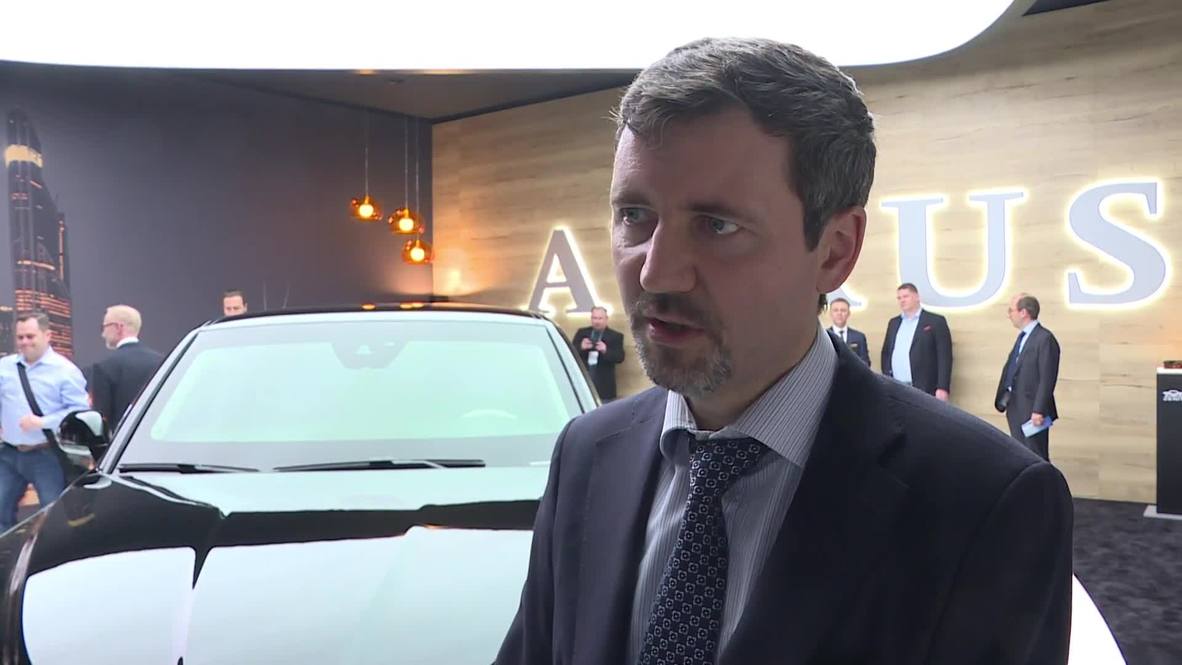 Russian luxury carmaker Aurus debut new models at Geneva Motor Show