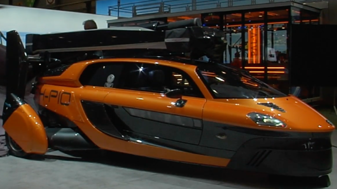Is it a car? Is it a plane? PAL-V Liberty Pioneer flies high at Geneva Motor Show
