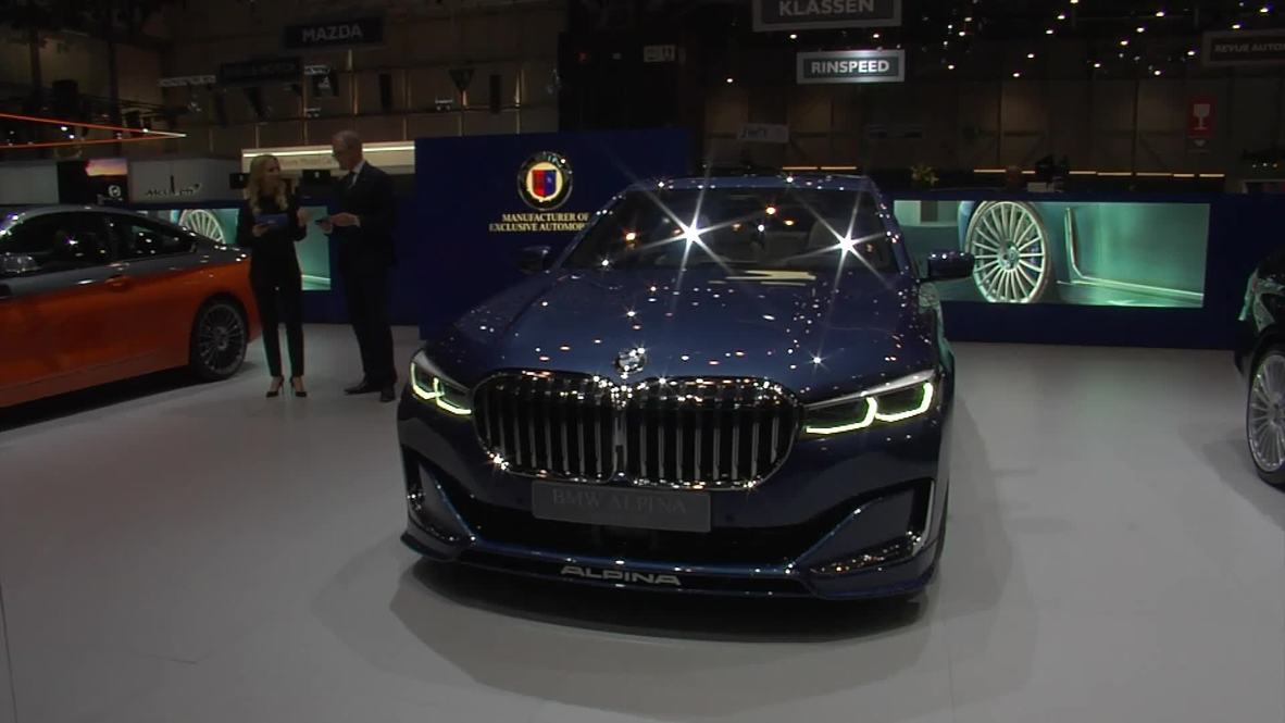 Switzerland: Italdesign unveils 'DaVinci' concept car, BMW showcases Alpina B7