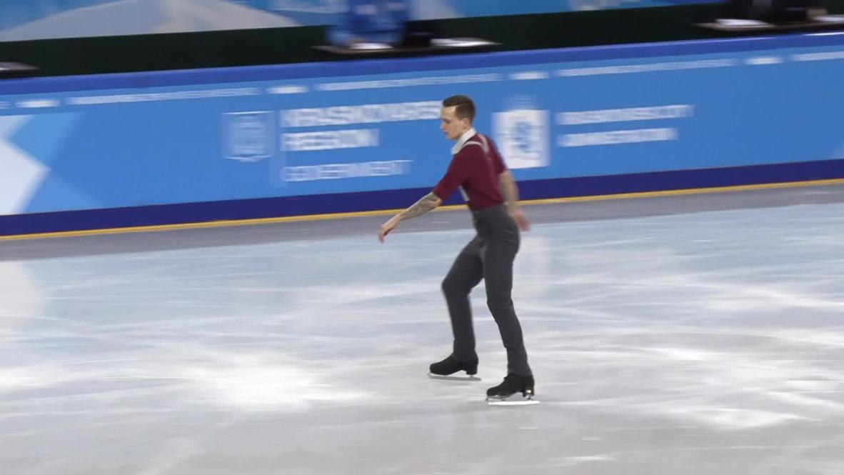 Russia: Russia's Maxim Kovtun wins single figure-skating in Krasnoyarsk
