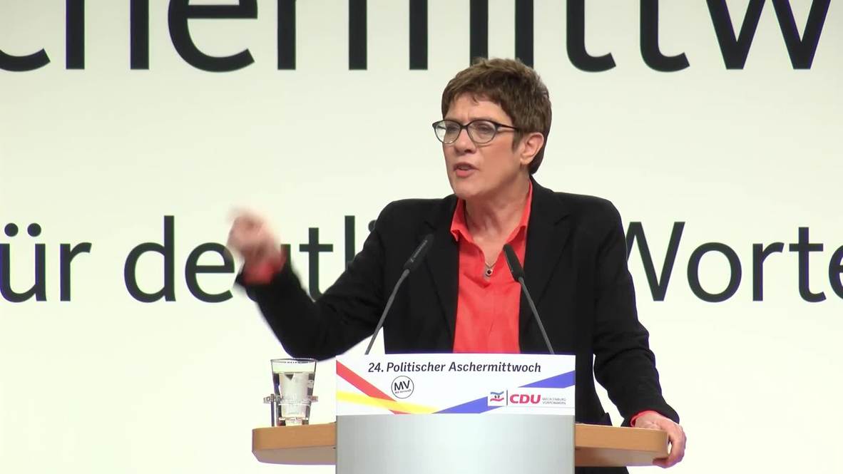 Germany: CDU's AKK warns Berlin against being US and Russia's 'punching bag'