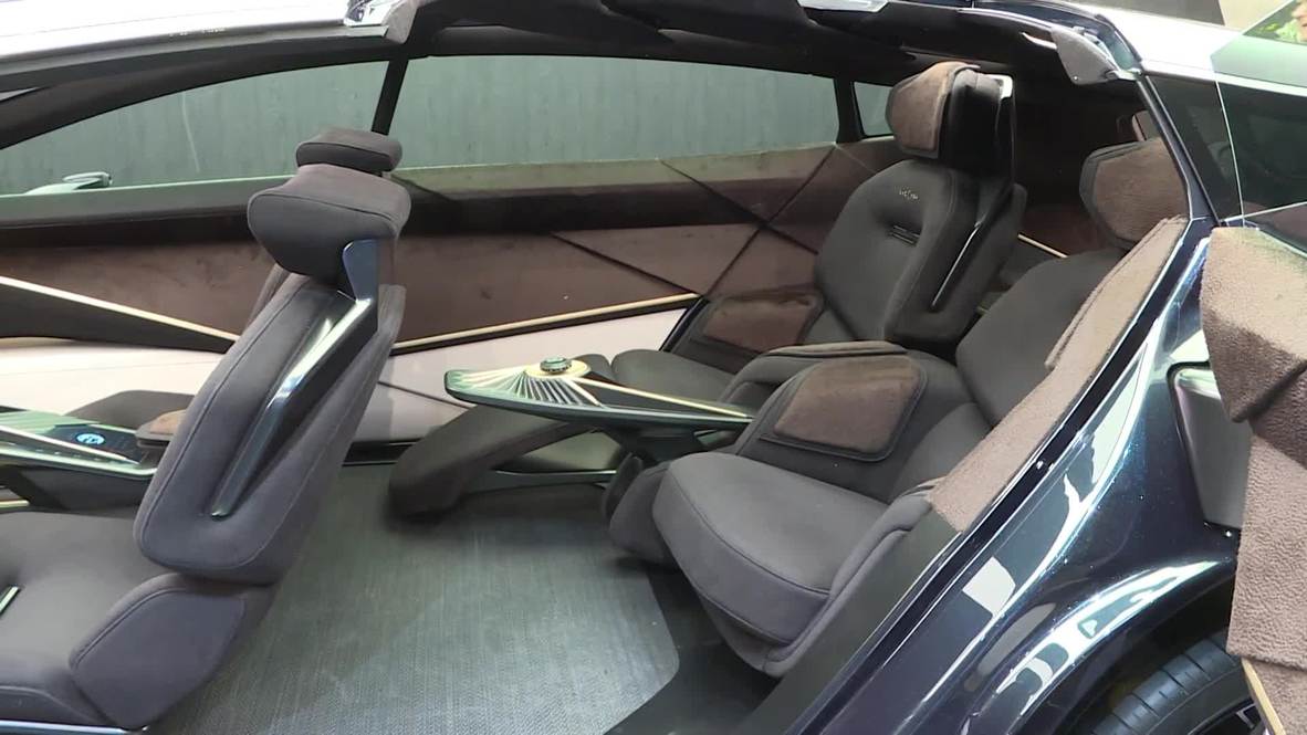 Futuristic Lagonda All-Terrain Concept car makes debut at Geneva Motor Show