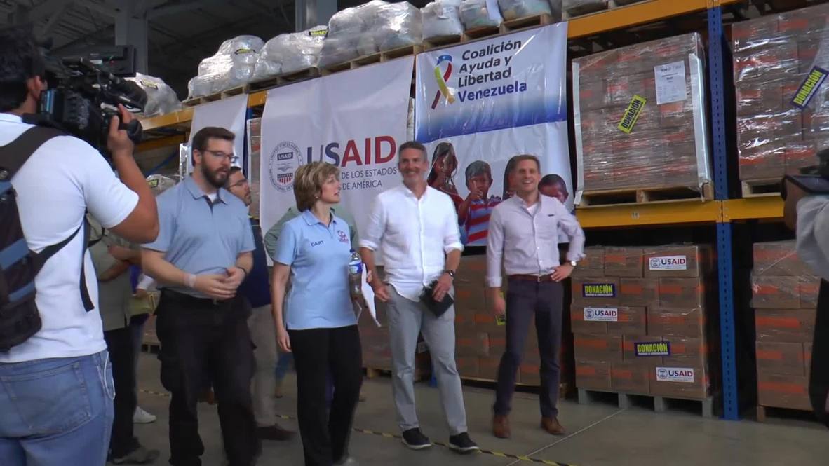 Colombia: Llega a Cúcuta nuevo cargamento de ayuda humanitaria desde EE. UU.