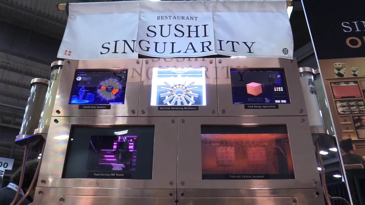 USA: Tokyo brings 3D-PRINTED SUSHI to SXSW