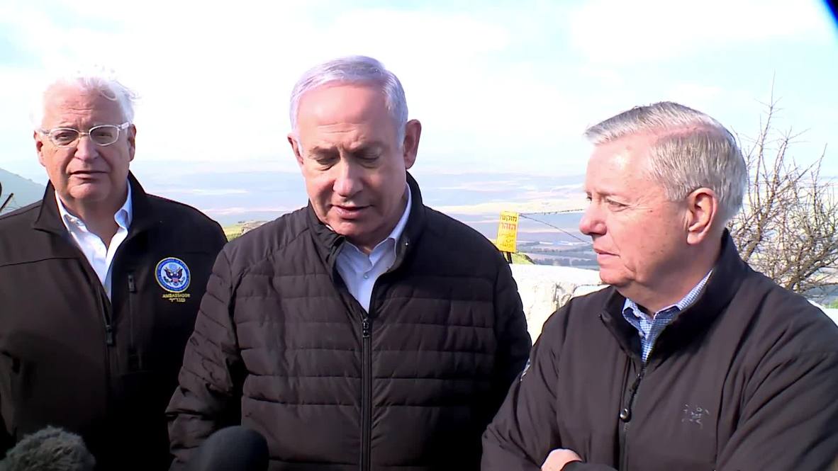 Israel: US Sen. Graham to push for US to recognize Israeli claim to Golan Heights