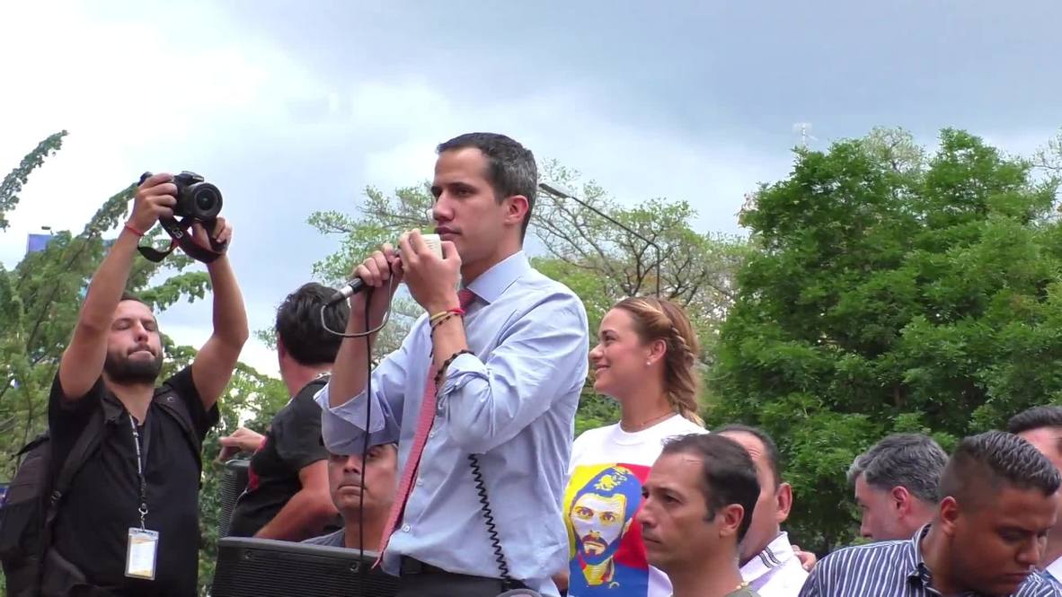 Venezuela: Guaido continues to rally against Maduro in Caracas