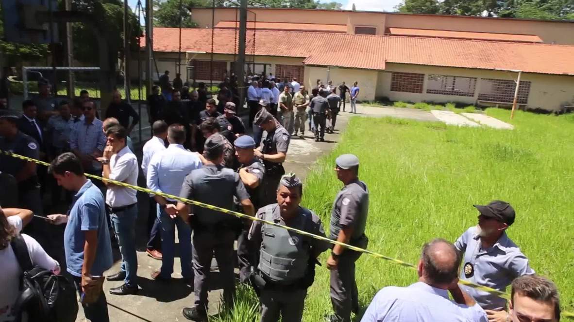 Brazil: Six children among 10 dead after school shooting near Sao Paulo