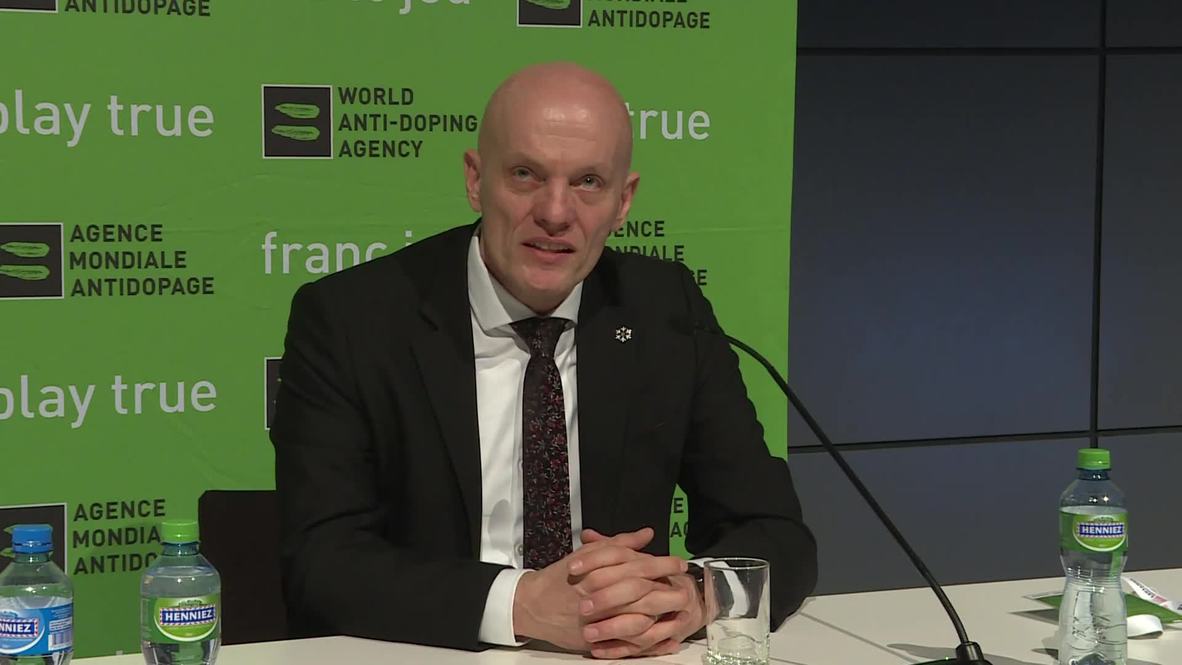 Switzerland: WADA president 'happy' with steps taken by Russia