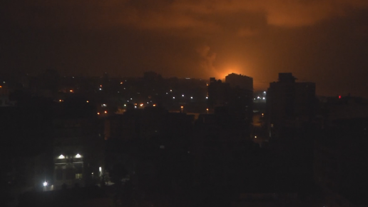 State of Palestine: Israel strike Gaza after rocket attack on Tel Aviv