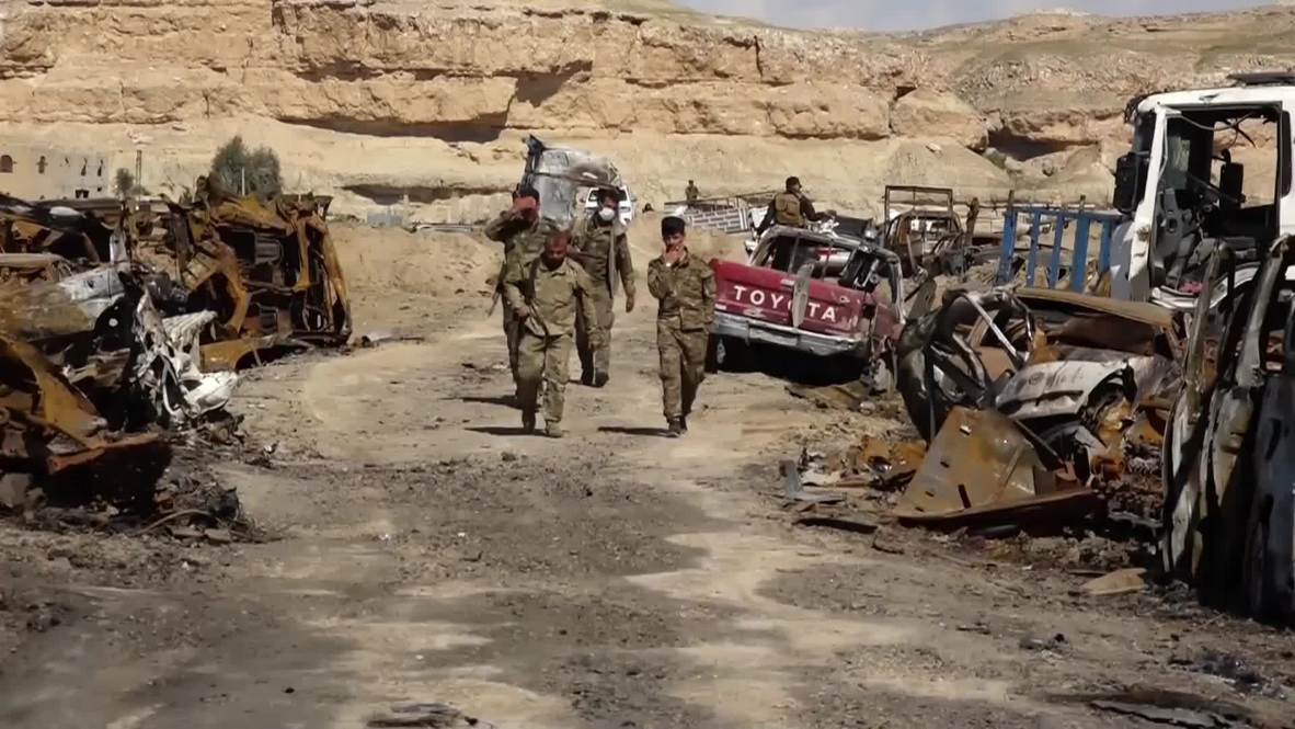 Siria: Primeras imágenes de las SDF tras liberar el campamento del EI junto a Baghouz