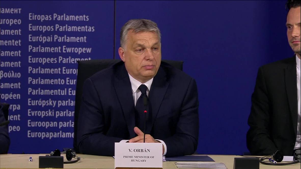 Belgium: Orban reacts to his right-wing party's suspension from EPP