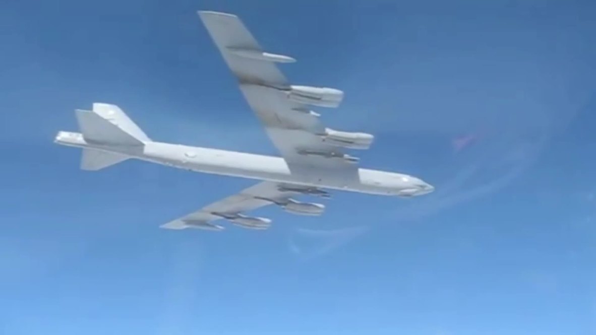 Baltic Sea: Russian fighter jets intercept US B-52H bomber