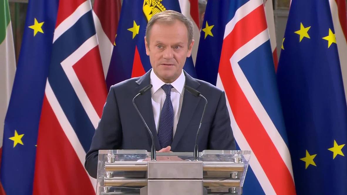 Belgium: May notably absent as EU leaders celebrate 25 years of EEA