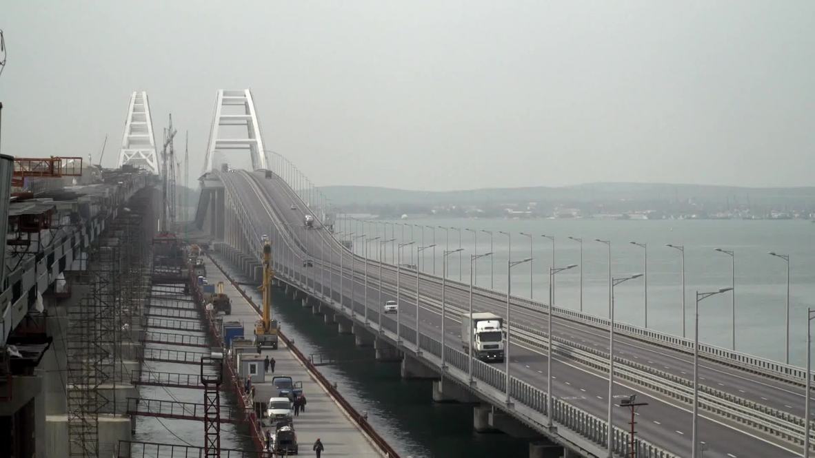 Russia: Construction of Kerch Strait Bridge railway sections finished