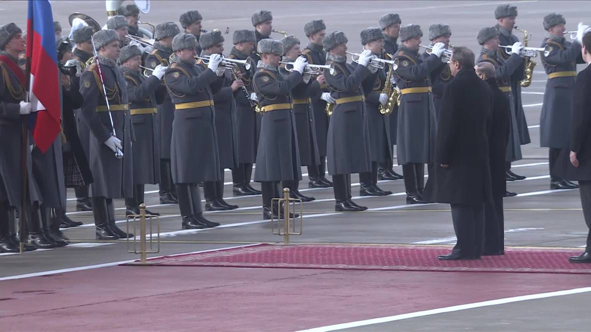 Russia: Lebanese President Aoun arrives in Moscow for Putin talks