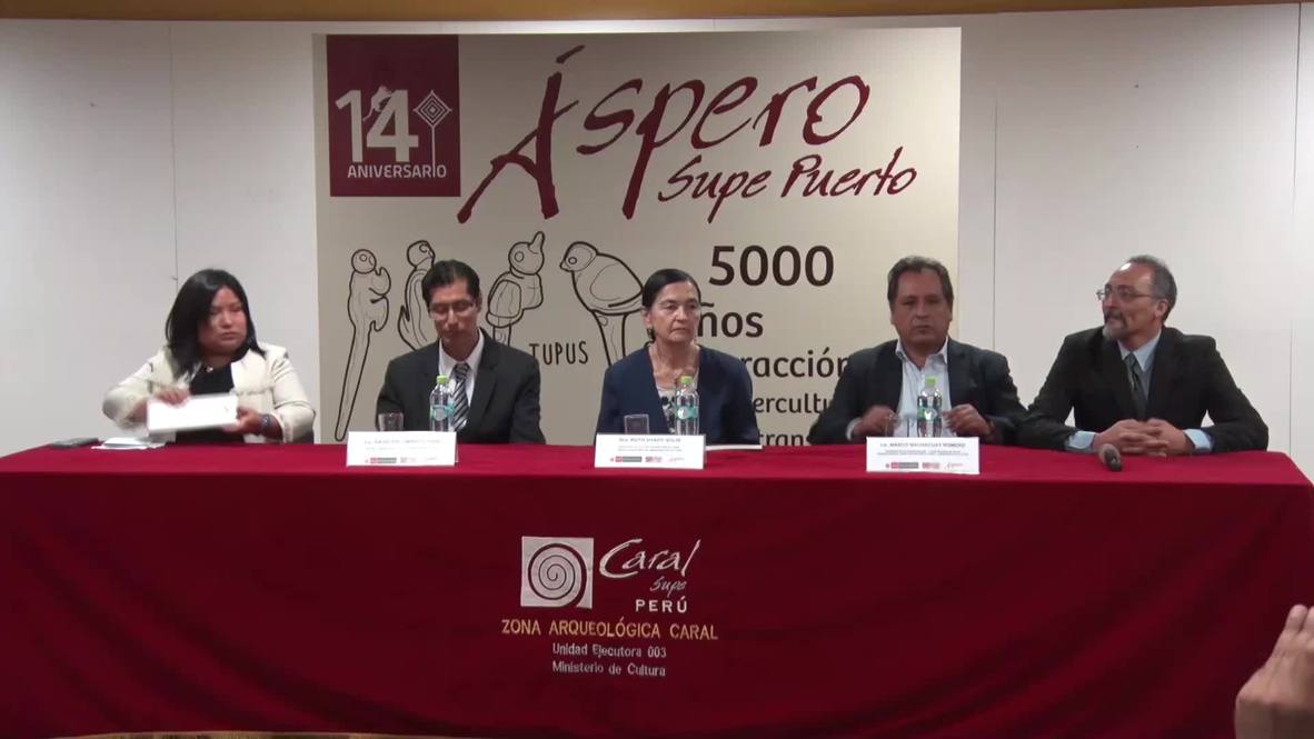 Perú: La civilización precolombina Caral comerció con pueblos de los Andes y la Amazonía