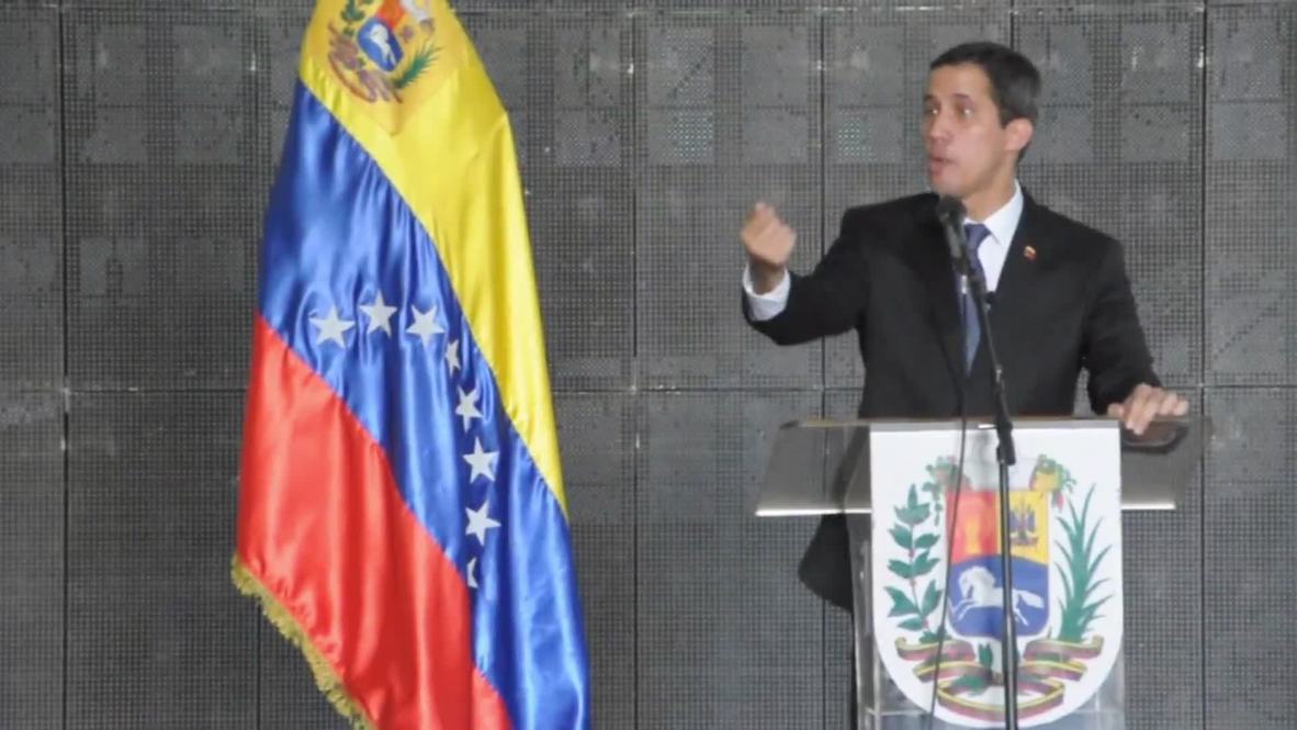 Venezuela: Guaidó llama a manifestarse contra la "ineficiencia" del Gobierno