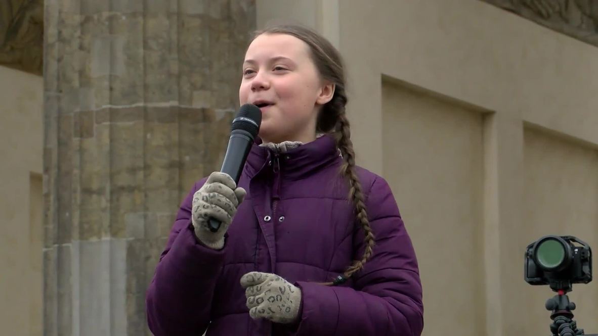 Germany: Greta Thunberg join 'Fridays for Future' march in Berlin