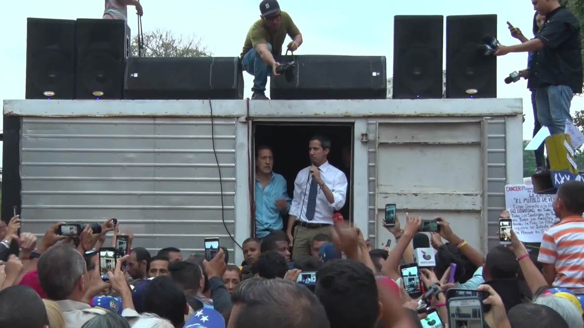 Venezuela: Guaidó insta a sus partidarios a movilizarse "uno por uno" contra el gobierno