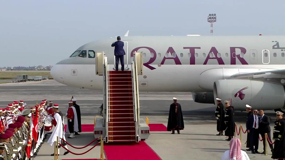 Tunisia: Egypt's Sisi and Qatari Emir arrive for Arab League Summit