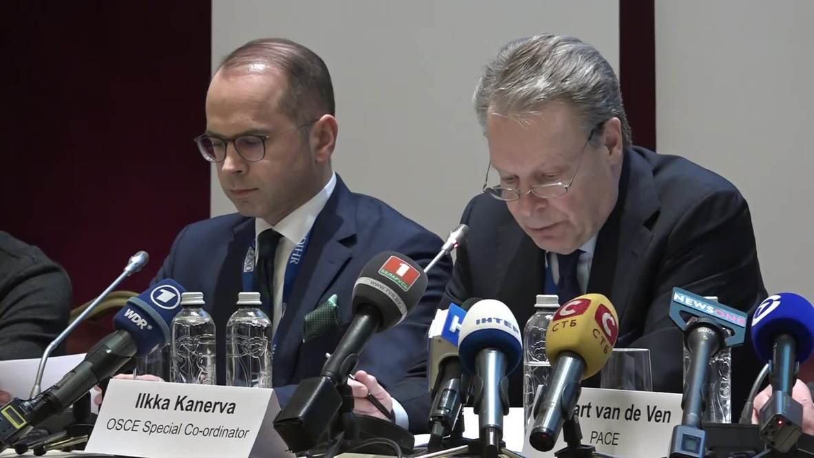 Украина: Наблюдатели ОБСЕ подвели итоги первого тура выборов президента