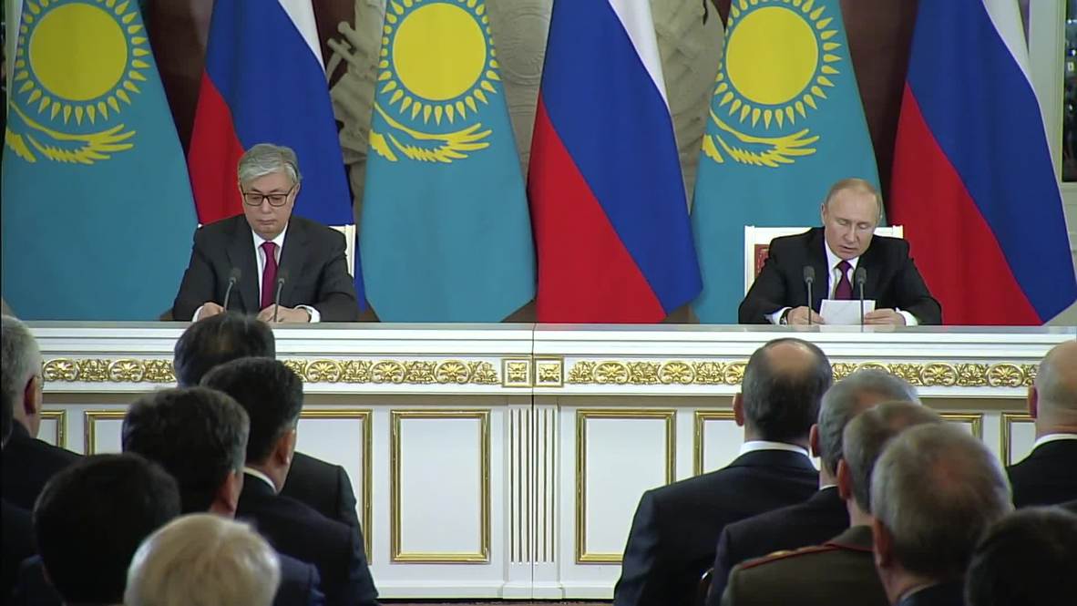 Russia: Putin and Tokayev make joint statement following bilateral talks in Moscow