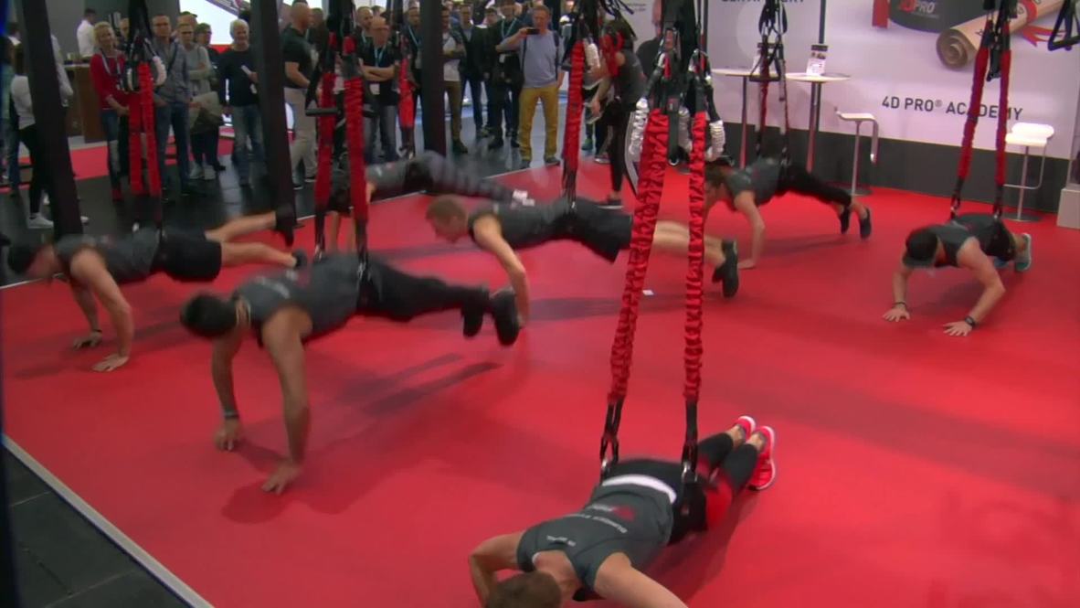 Germany: Future of fitness and health devices on display at FIBO trade show