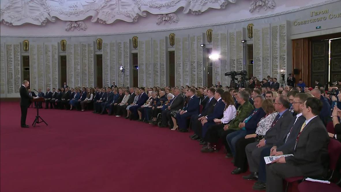 Россия: Путин посетил всероссийскую акцию «Вахта памяти – 2019»