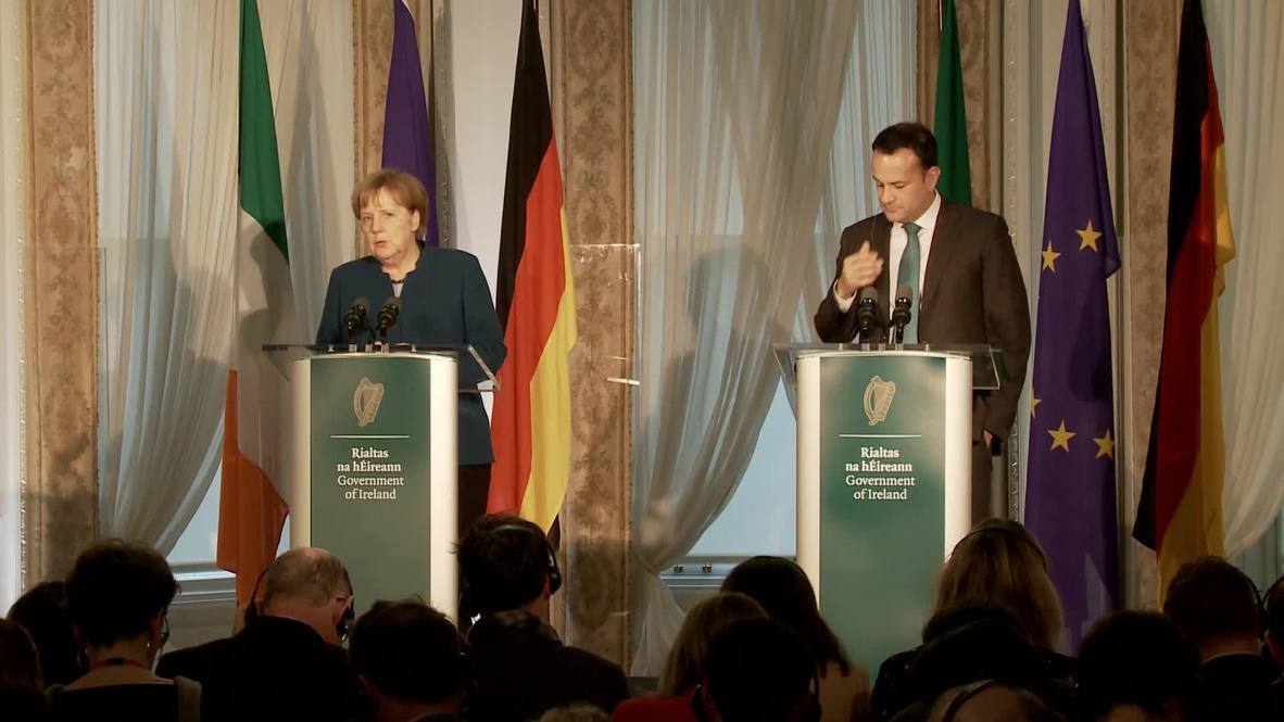 Ireland: 'Where there's a will, there's a way' - Merkel pledges support to Ireland
