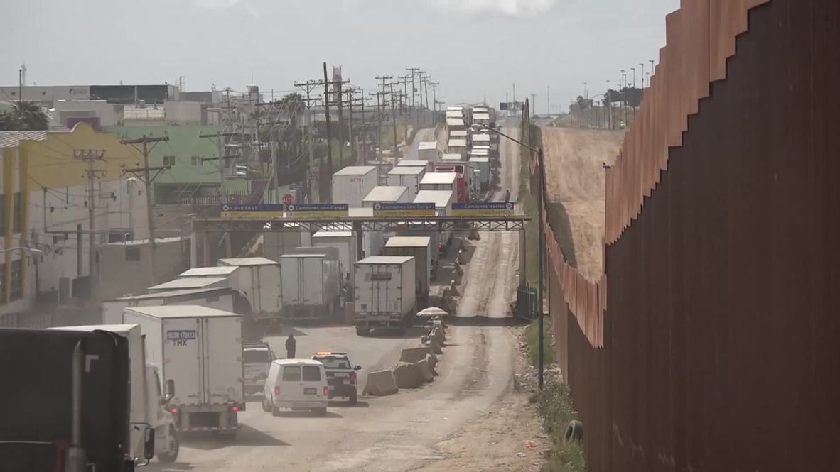 Mexico: Drivers face lengthy queues as US border gridlock continues