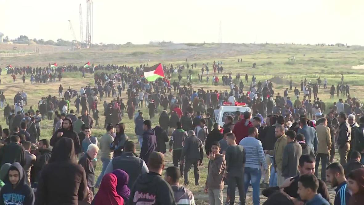 Estado de Palestina: 85 heridos en las protestas la "Marcha del Retorno"