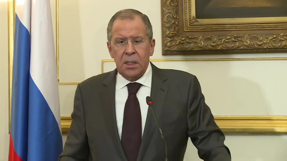 Египет: Рассчитываем, что работа по обеспечению безопасности в аэропортах даст результаты - Лавров
