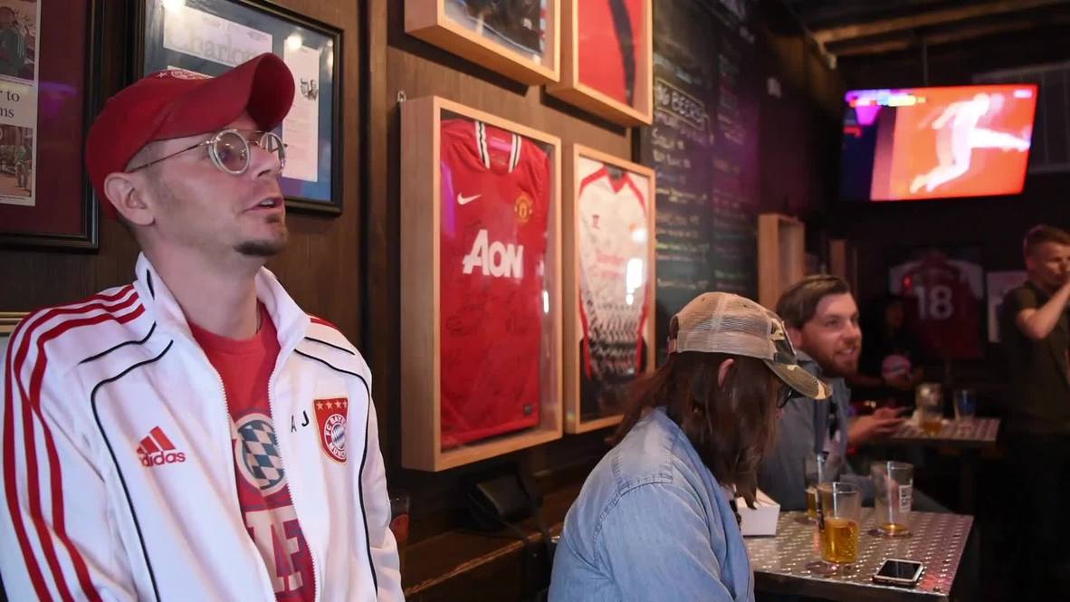 Beyond the heart, Bayern fan carries his club in his eye. Literally!