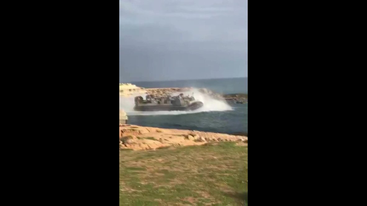 Libya: Footage emerges of US ship leaving Tripoli amid security concerns