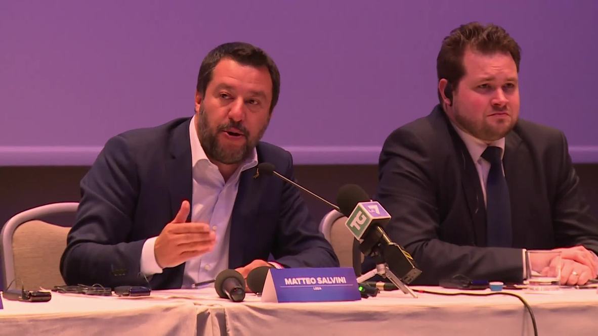 Italy: Salvini seeks partnership with far-right parties ahead of EU elections
