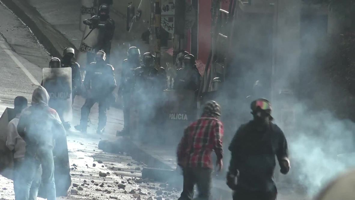 Colombia: Students clash with police after Pres. Duque fails to meet indigenous leaders